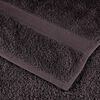 vidaXL Towel Set of 25 Anthracite 100% Cotton 39.4 x 78.7 in Towel