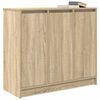 vidaXL Sideboard Sonoma oak Engineered Wood Medium Sideboard