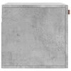 vidaXL Wall Cabinet Concrete grey Engineered wood Medium Wall Cabinet