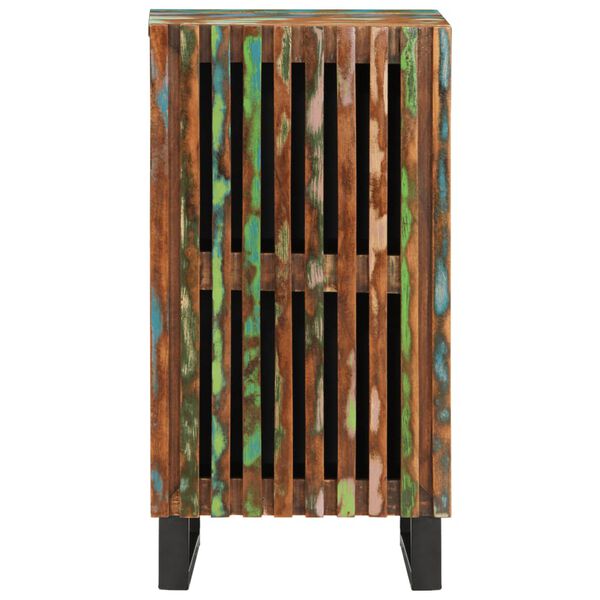 vidaXL Sideboard Reclaimed wood finish Solid acacia wood, steel Medium