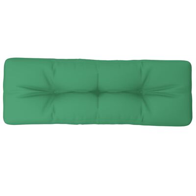 vidaXL Pallet Sofa Cushion Green 47.2"x15.7"x3.9"