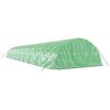 vidaXL Greenhouse Green Polyethylene (PE), Galvanized Steel Large