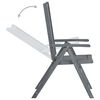 vidaXL Garden Dining Set Grey Solid Acacia wood Extendable Extendable