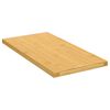 vidaXL Wall Shelf Bamboo Bamboo with varnish finish Small Wall Shelf