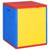 vidaXL Patio Storage Box Colorful PP Rattan 23.8 gal