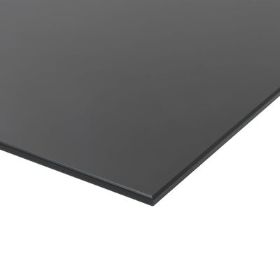vidaXL Wall Mounted Magnetic Blackboard Glass 39.4"x23.6"