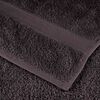 vidaXL Washcloth Set of 50 Anthracite 100% Cotton 5.9 x 8.3 in Durable