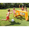 INTEX Fun Goals Game Yellow and White Vinyl Large Games Fun Goals Game