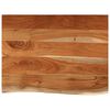 vidaXL Bathroom Countertop Natural Solid Acacia wood Medium Durable