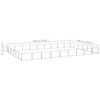 vidaXL Dog Kennel Silver Steel Extra Large Durable Dog Kennel