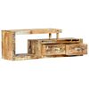 vidaXL TV Cabinet Various shades of wood