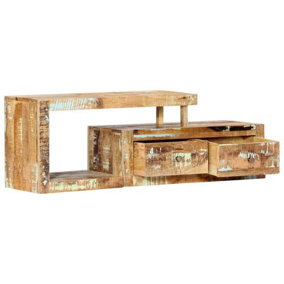 vidaXL TV Stand 47.2"x11.8"x15.7" Solid Wood Reclaimed