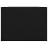vidaXL Coffee Table Black Engineered wood Medium Coffee Table