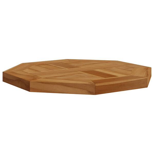 vidaXL Table Top Brown Solid teak wood 15.7 x 15.7 in Durable