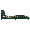 vidaXL Bed Frame Dark Green