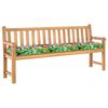 vidaXL Pallet Cushion Set Floral 2 pcs Tropical Jungle