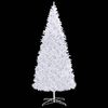 vidaXL Christmas Tree White PVC Extra Large Decorative Inlays