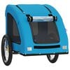 vidaXL Pet Bike Trailer Collapsible Pet Trailer Rectangular Industrial