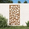 vidaXL Garden Wall Decoration Brown Corten steel 41.3 x 21.7 in