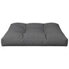 vidaXL Pallet Cushion Anthracite 100% polyester 27.6x27.6x4.7 in