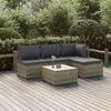 vidaXL Garden Lounge Set Grey, Dark Grey