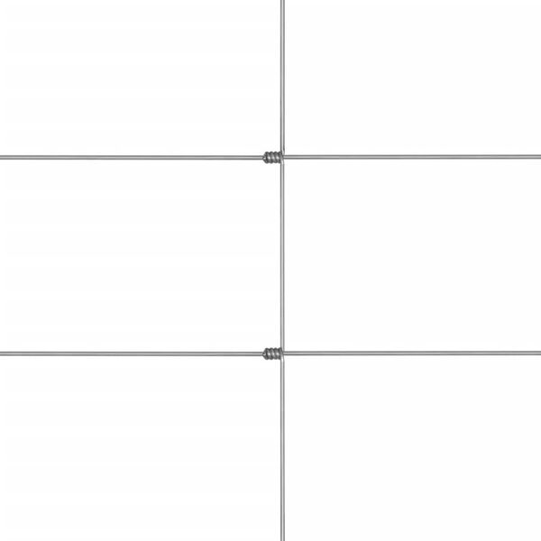 vidaXL Patio Fence Galvanised Steel 164.0x5.2' Silver