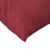 vidaXL Pallet Cushion Set of 3 Wine Red Polyester UV-Resistant Materials