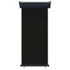 vidaXL Balcony Side Awning 33.5"x98.4" Black