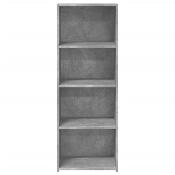 vidaXL Highboard Concrete Gray Engineered Wood Standard Storage