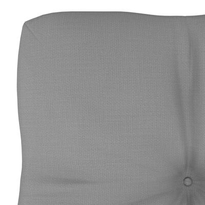 vidaXL Pallet Sofa Cushion Gray 23.6"x15.7"x3.9"