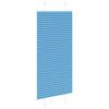 vidaXL Pleated Blind Blue 100% Polyester 23.6x39.4 in