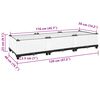 vidaXL Raised Bed White Polypropylene Large Sturdy Raised Bed