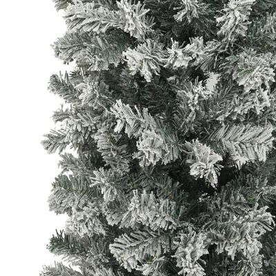 vidaXL Christmas Tree Arch with Flocked Snow 94.5"