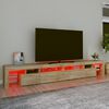vidaXL TV Cabinet Sonoma Oak Engineered Wood Large TV Cabinet