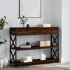 vidaXL Console Table Adjustable Feet Console Table Rectangular