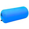 vidaXL Inflatable Gymnastic Roll with Pump 47.2x35.4" PVC Blue