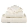 vidaXL Soap Towel Set of 2 Cream 100% Cotton 11.8 x 11.8 in Soap Towel