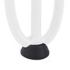 vidaXL Hairpin Table Leg White Sturdy powder-coated steel Standard