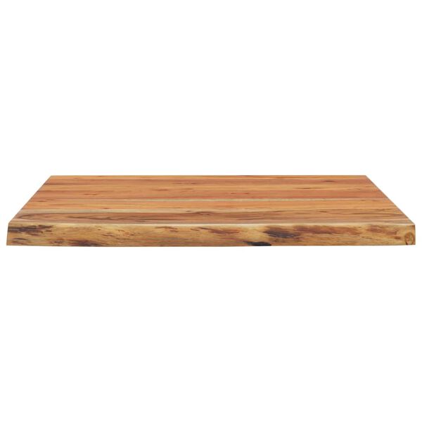 vidaXL Wall Shelf Natural Solid Acacia wood 15.7x15.7 in Durable