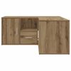 vidaXL Corner Cabinet Artisan Oak Engineered Wood Medium Corner Cabinet