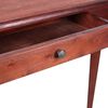 vidaXL Console Table Classic brown Solid mahogany wood Medium