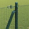 vidaXL Fence Post Green 32.81 x 3.94 ft (0.75 x 0.75 in mesh)