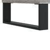 vidaXL Record Cabinet Grey Sonoma Engineered wood Medium Record Cabinet