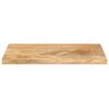vidaXL Table Top Natural Solid Mango Wood Medium Easy-Peasy Table Top