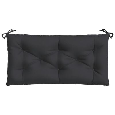 vidaXL Cushion for Swing Chair Black 39.4" Fabric