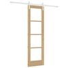 vidaXL Sliding Door ORKDAL Natural 24.02 x 78.15 in