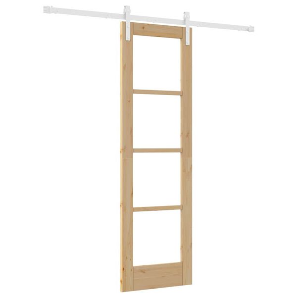 vidaXL Sliding Door ORKDAL Natural 24.02 x 78.15 in