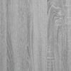 vidaXL TV Wall Cabinet Grey Sonoma Engineered wood 31.5 x 12.2 x 15.0 in