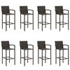 vidaXL Garden Bar Set Brown