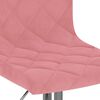 vidaXL Bar Stool Set of 2 Pink